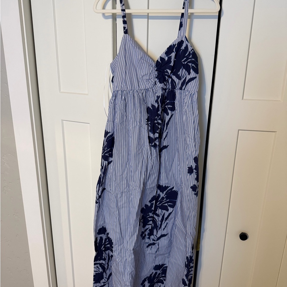 Abercrombie & Fitch Navy Floral Maxi Dress - Picture 12 of 13